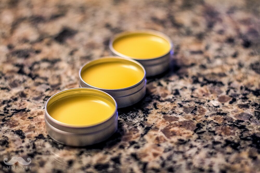 Who wouldn’t want some homemade moustache wax for Christmas?!
